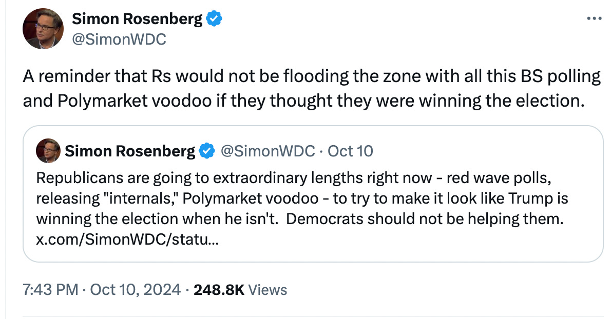 I mean you get what Republican polling is trying to do here right? right?