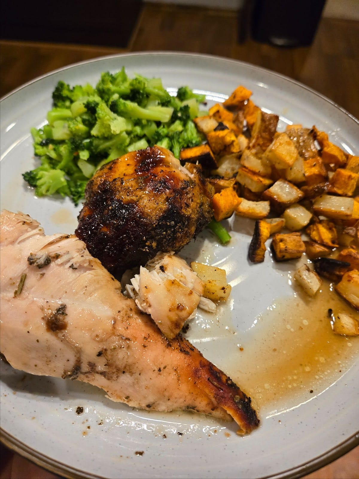 Roast Chicken with Balsamic Glaze