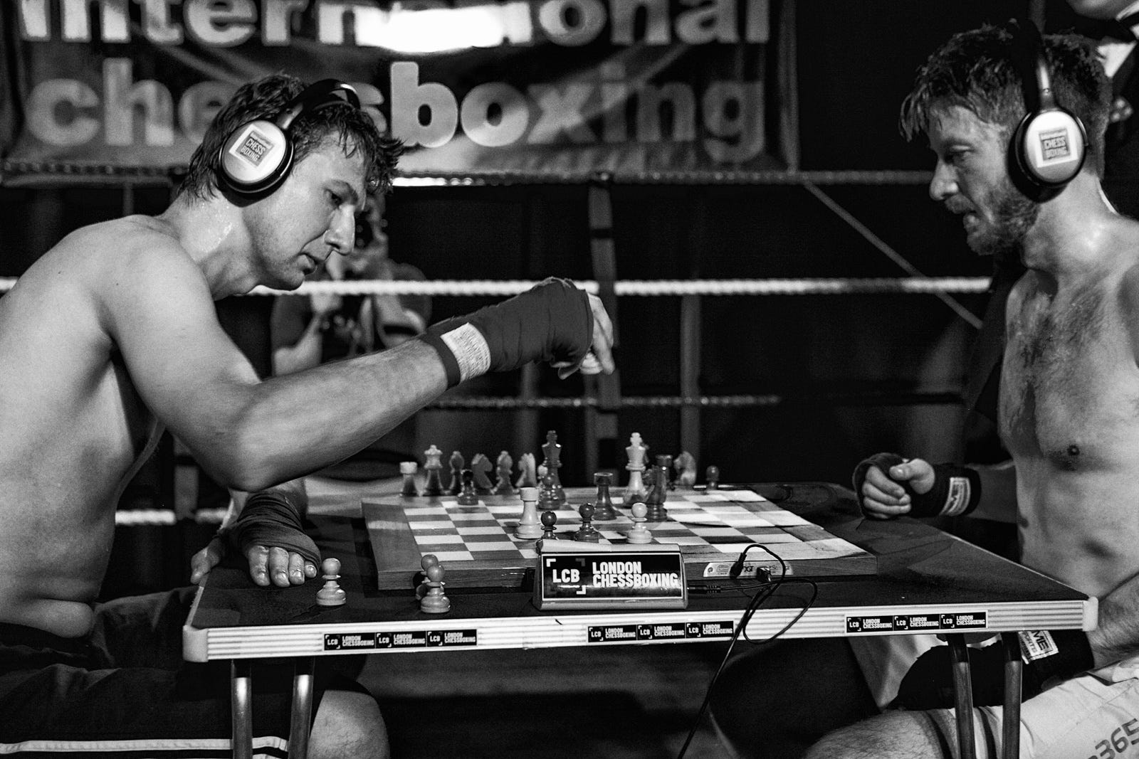 TIL of chess boxing. Alternating between 3 minutes of chess and 3