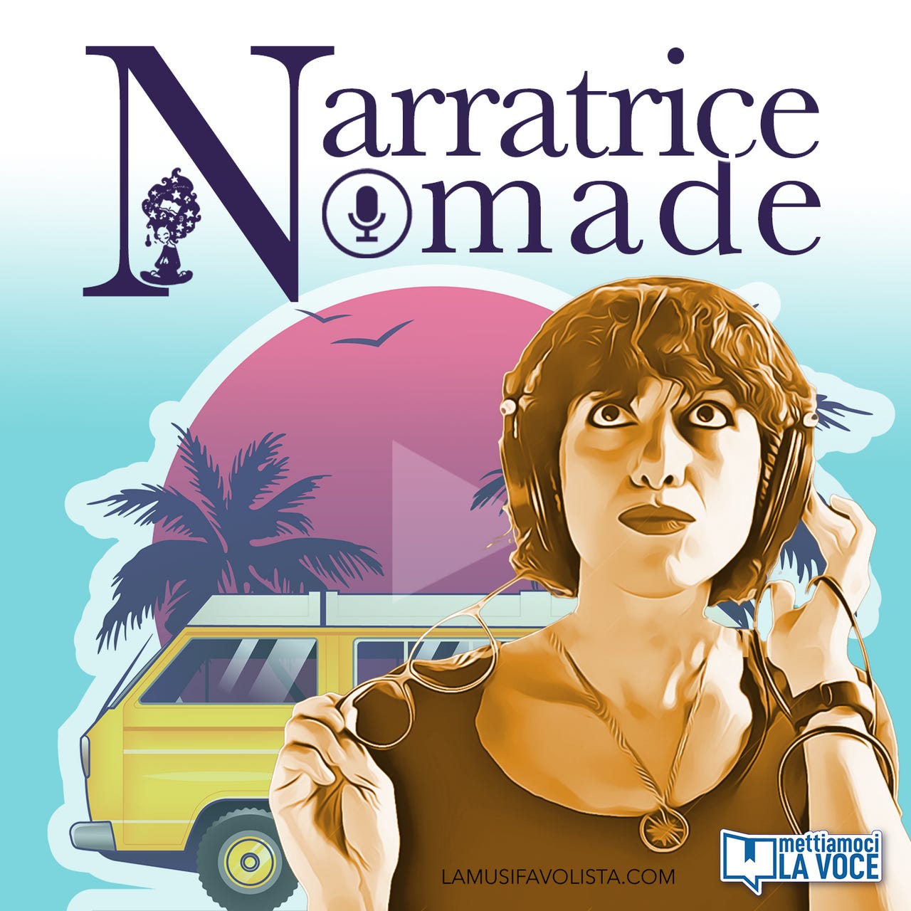 Narratrice Nomade • Audiolibri e Lettura Espressiva logo
