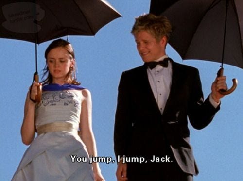 Designing a wedding for Rory Gilmore - by Maggie Dunn Designing a wedding for Rory Gilmore - by Maggie Dunn