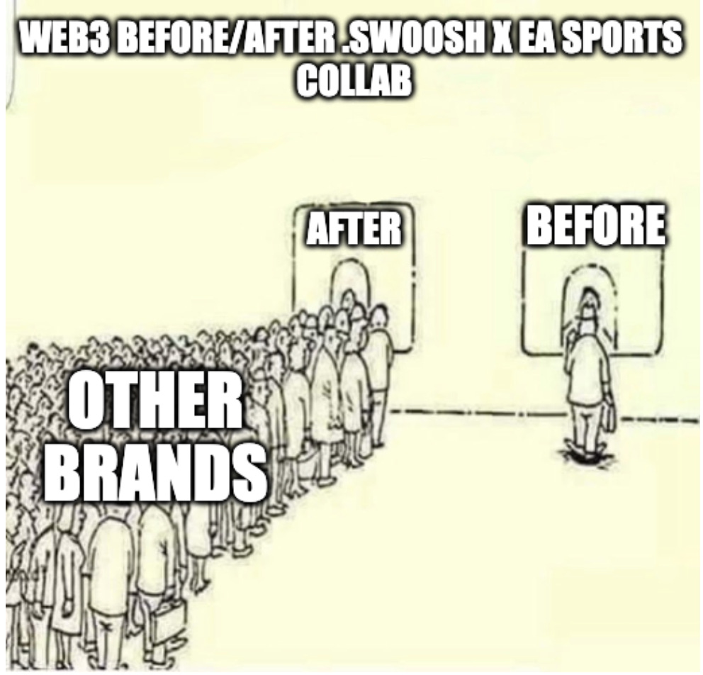 Nike's .SWOOSH NFTs Coming to EA Sports Games