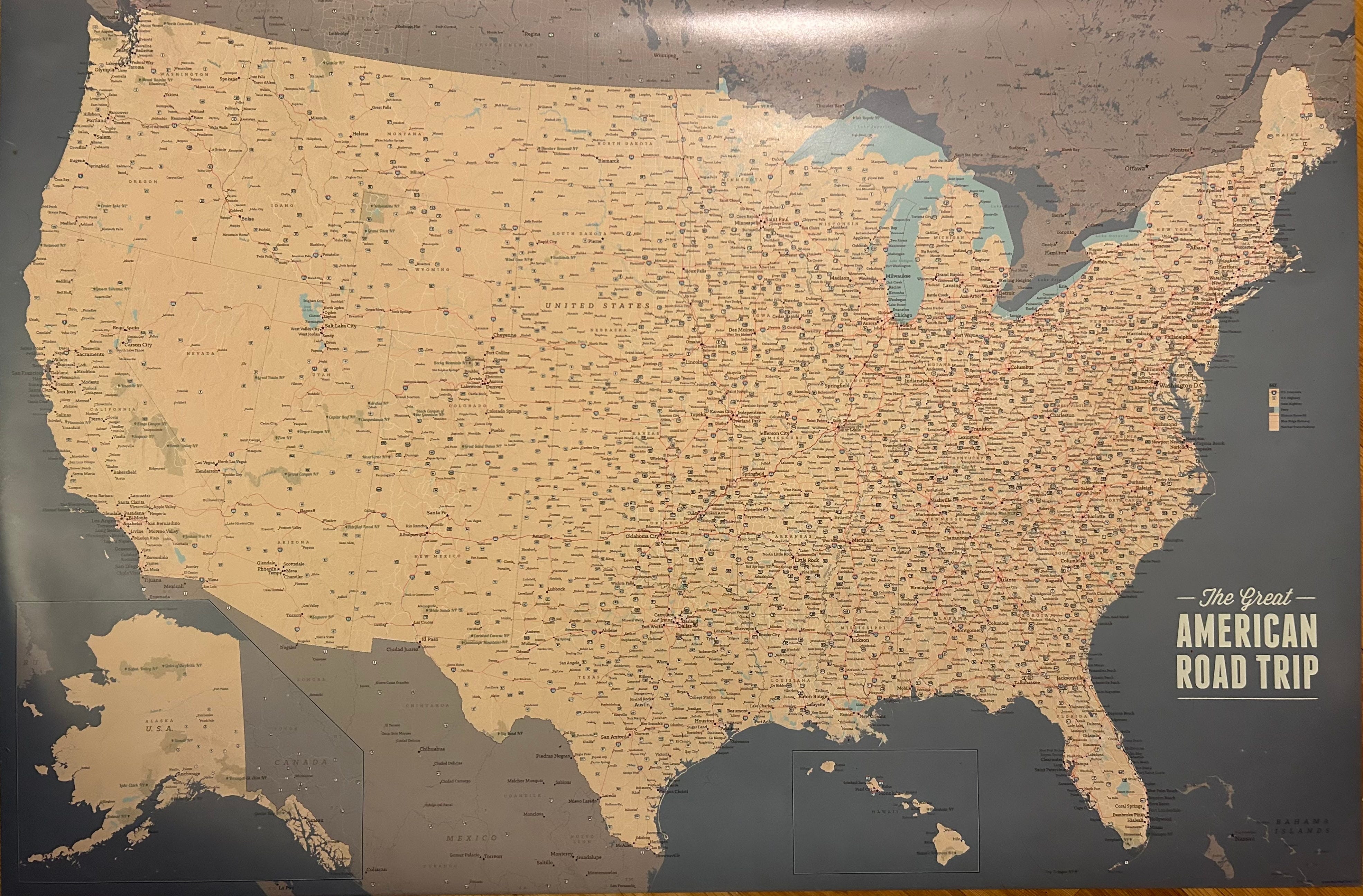 Empty Map by Aidan Fitzsimons Beatin' Paths