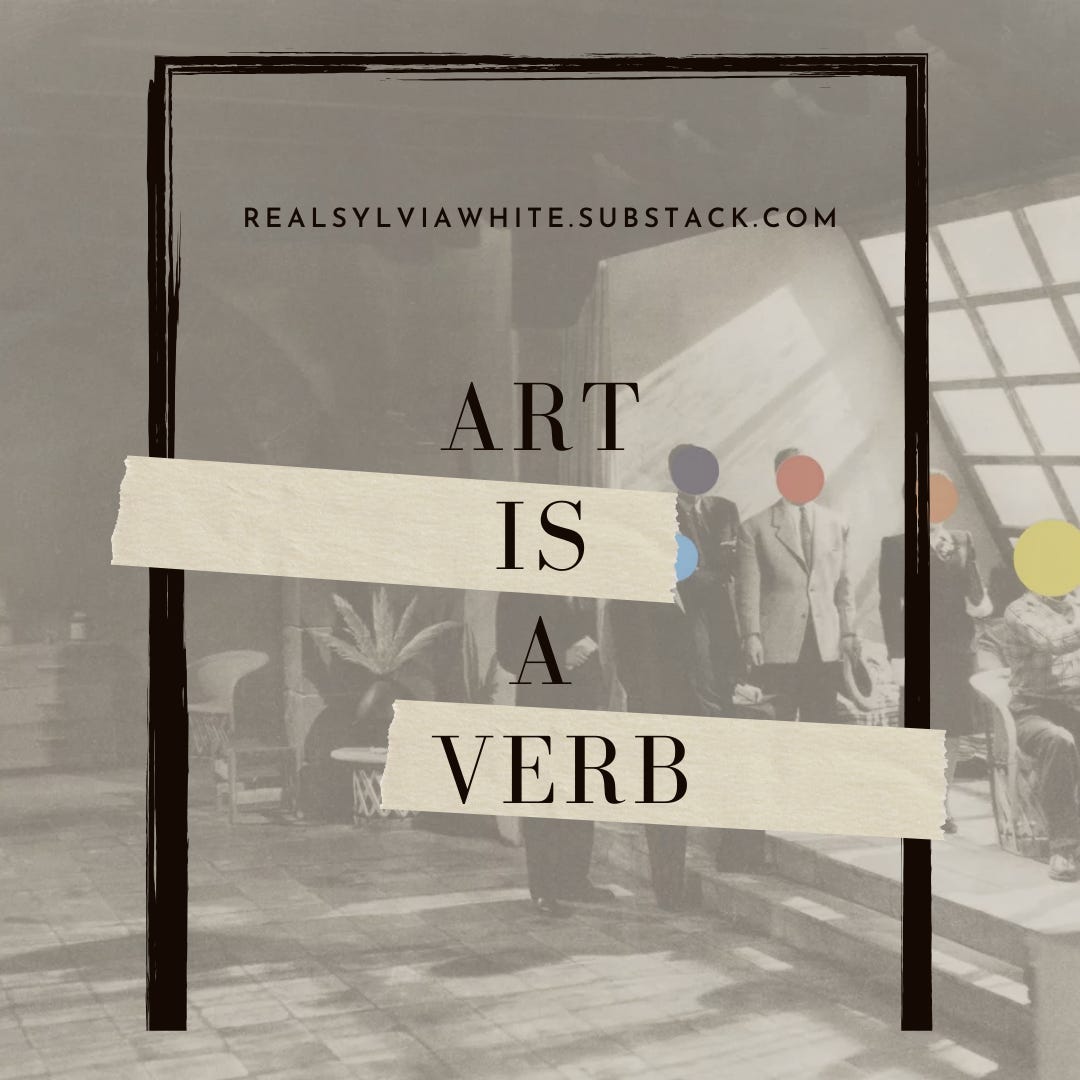 Artwork for Art is a VERB
