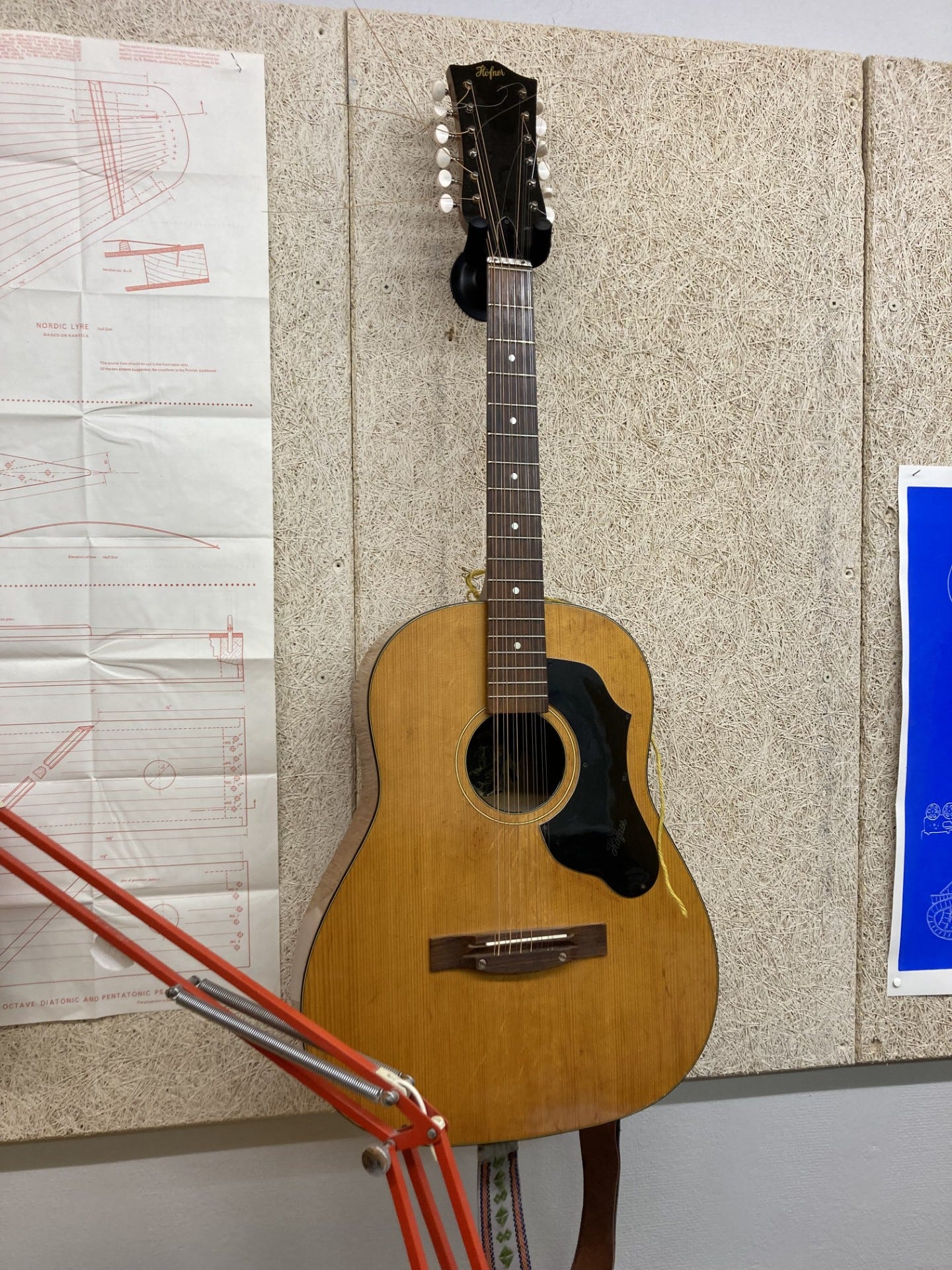 Strings, wood, metal by Jason Dungan Blue Lake