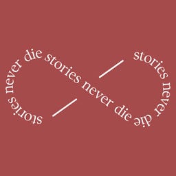 Stories Never Die logo