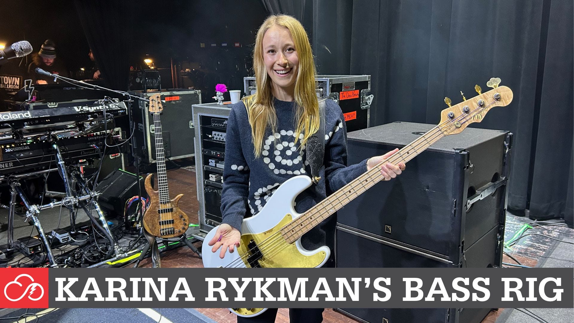 Karina Rykman's Bass Rig - by Ryan Storm - Storm Sound