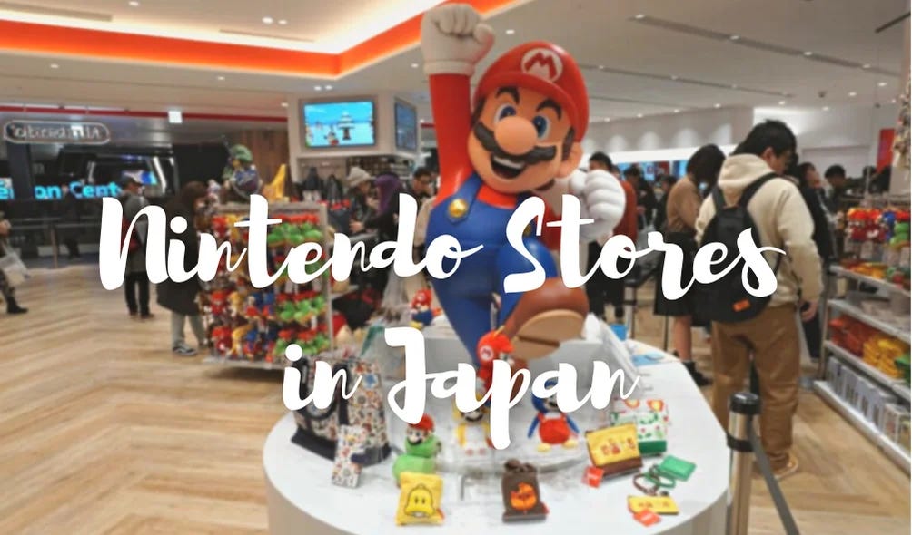 Have too much fun at the Nintendo OSAKA store!