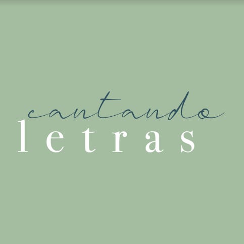 Cantando Letras Newsletter