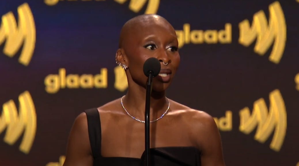 Wicked' Actress Cynthia Erivo Whines About How Difficult Her Life Is  Because People Reject The Evil Of Gender Ideology And Disordered Lifestyles