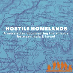 Hostile Homelands: a newsletter about India and Israel logo