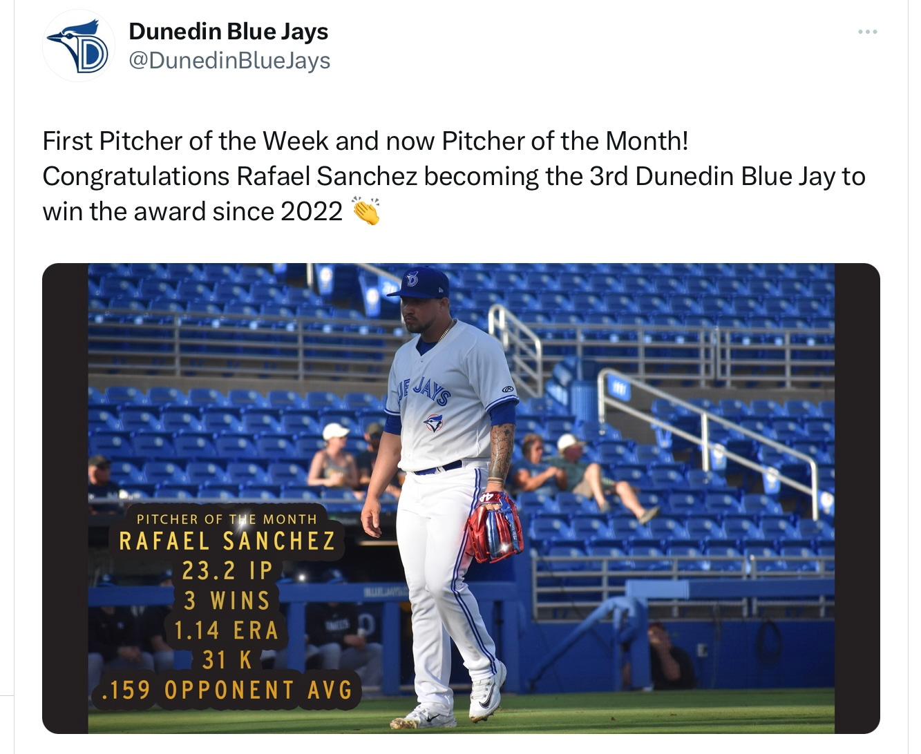 Dunedin Blue Jays  Organizational Profile, Work & Jobs