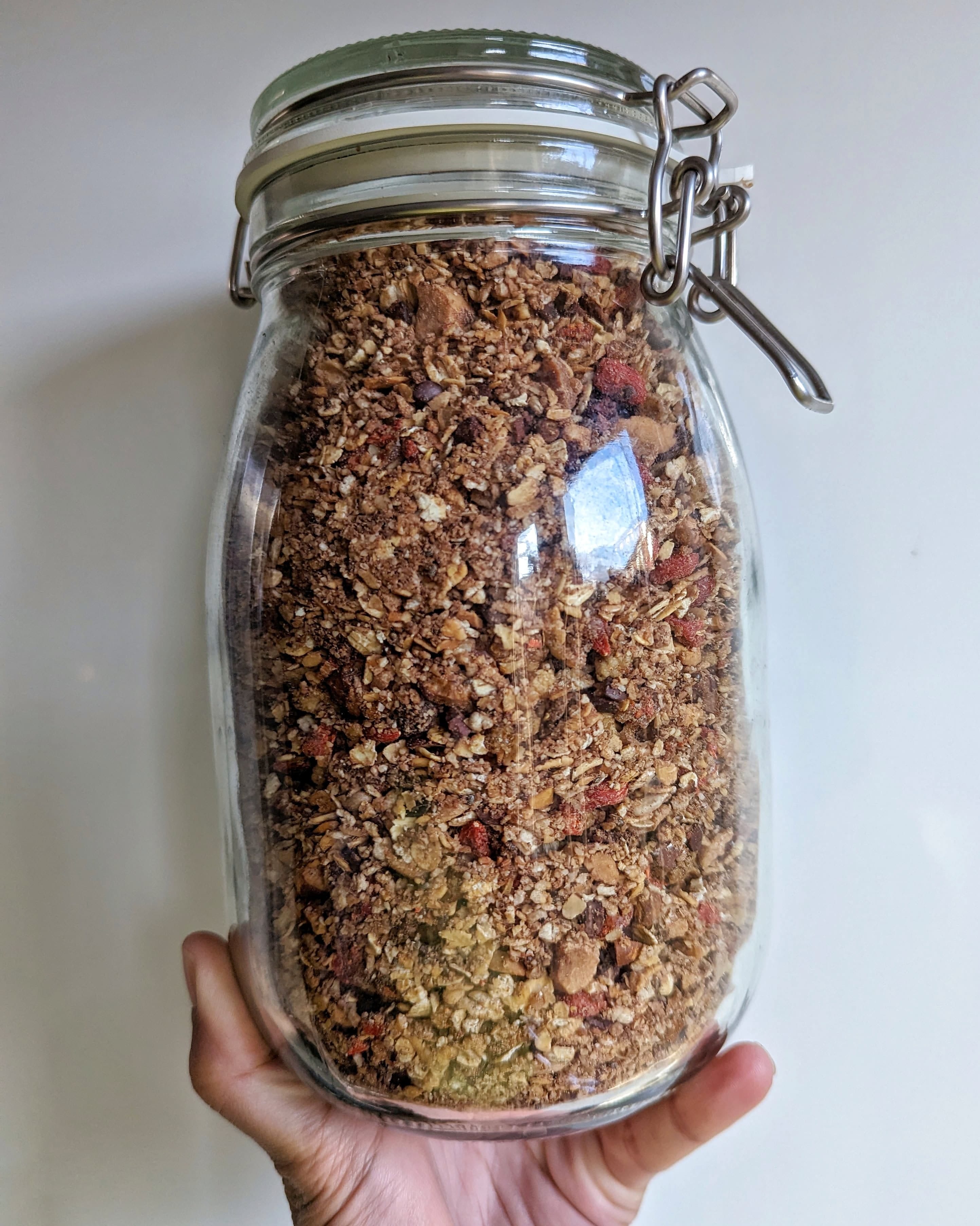 1.7 oz MINI Round Glass Stash and Spice Storage Jar