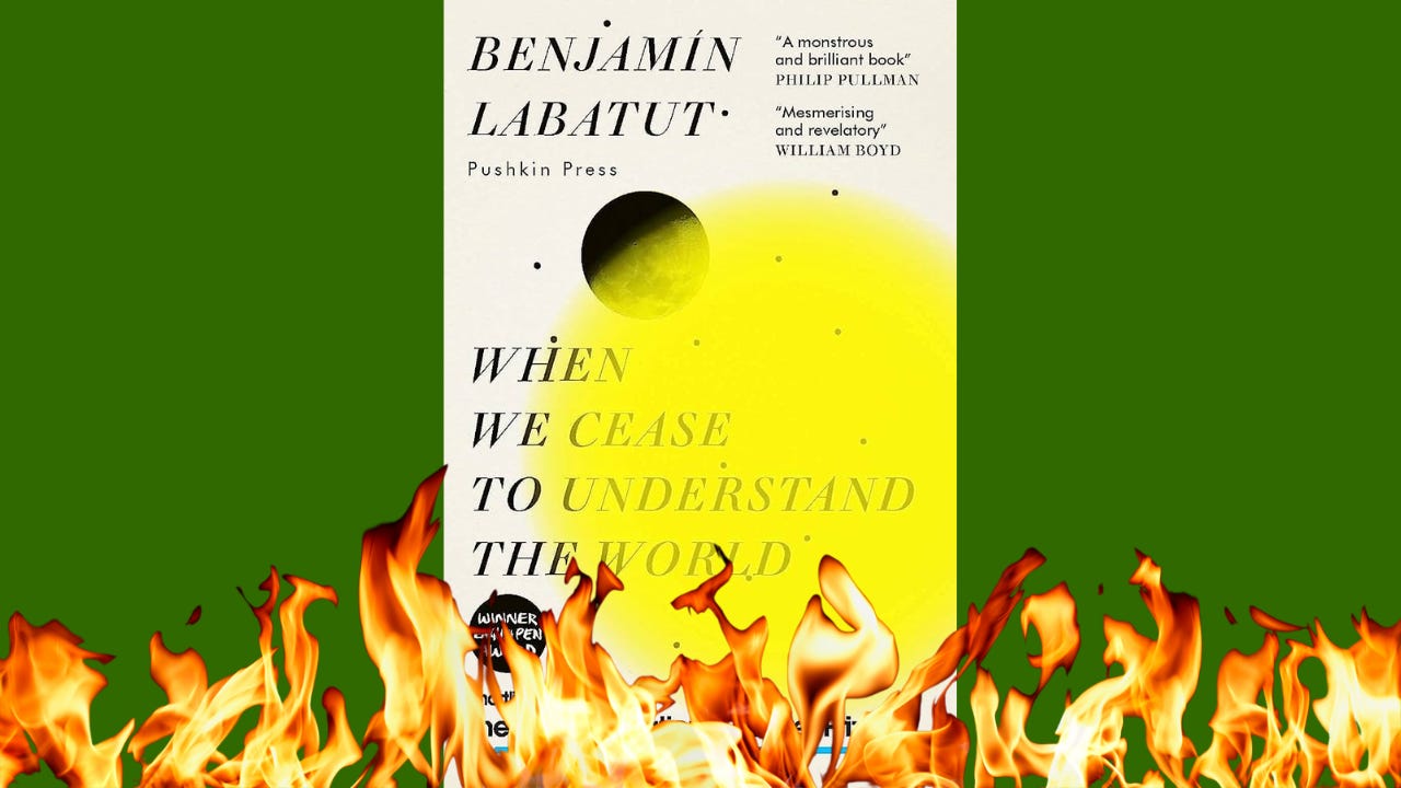 Exclusive: See the cover for Benjamín Labatut's new novel, The