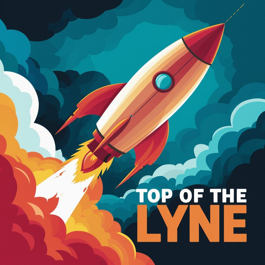 Top of the Lyne logo