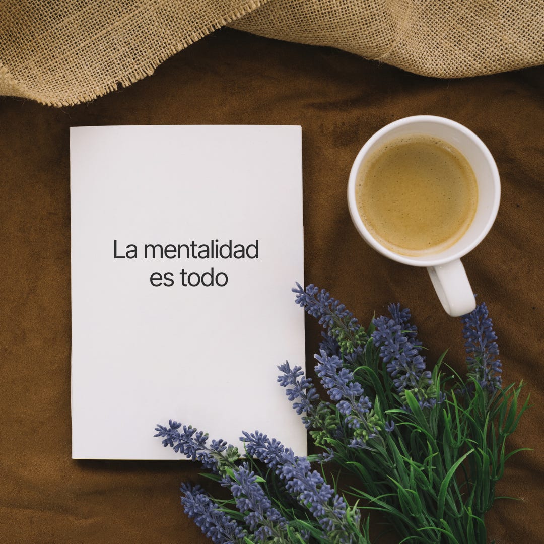 La mentalidad es todo logo