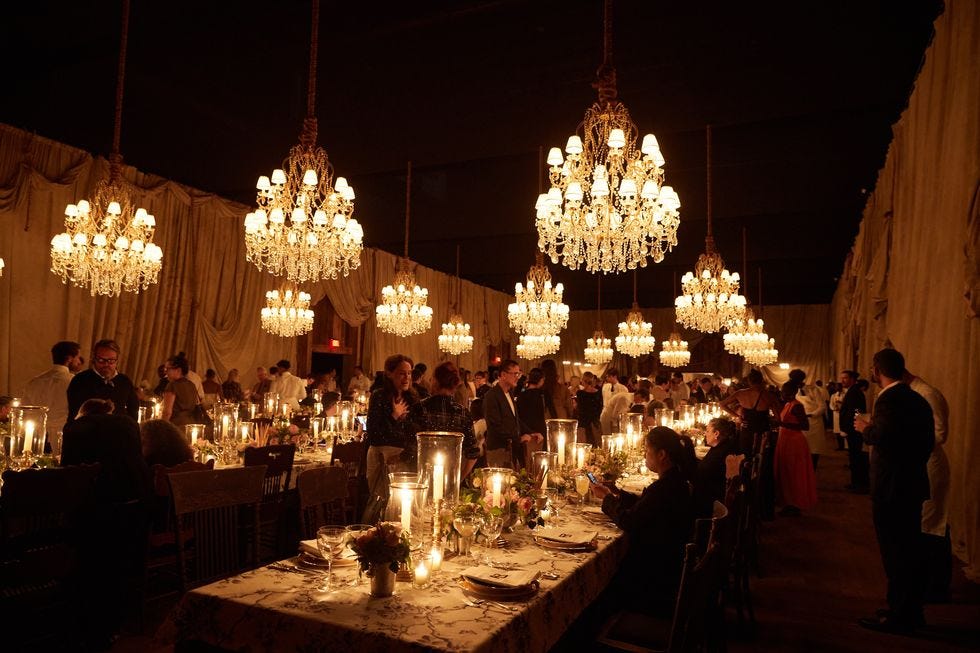 Inside the NYFW Tablescaping a Dinner Parties