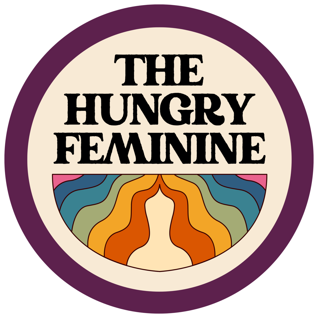 The Hungry Feminine logo