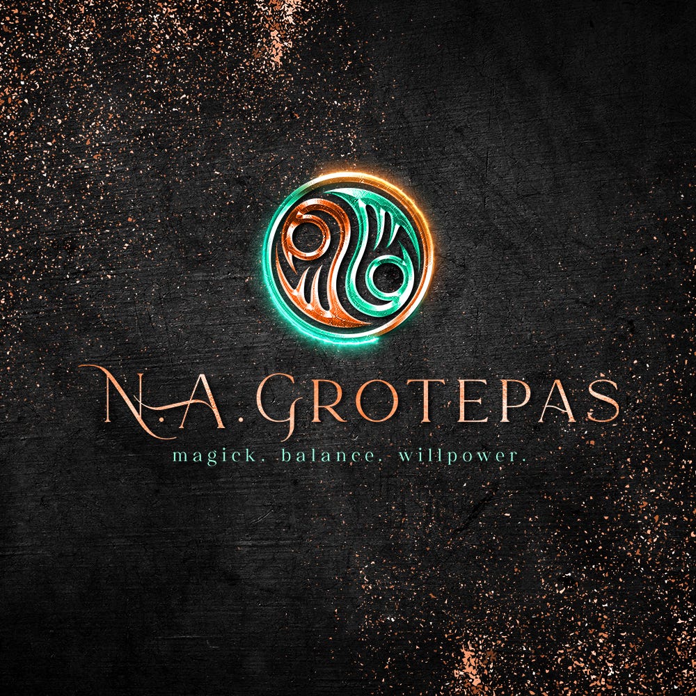 The Magical Worlds of N.A. Grotepas logo