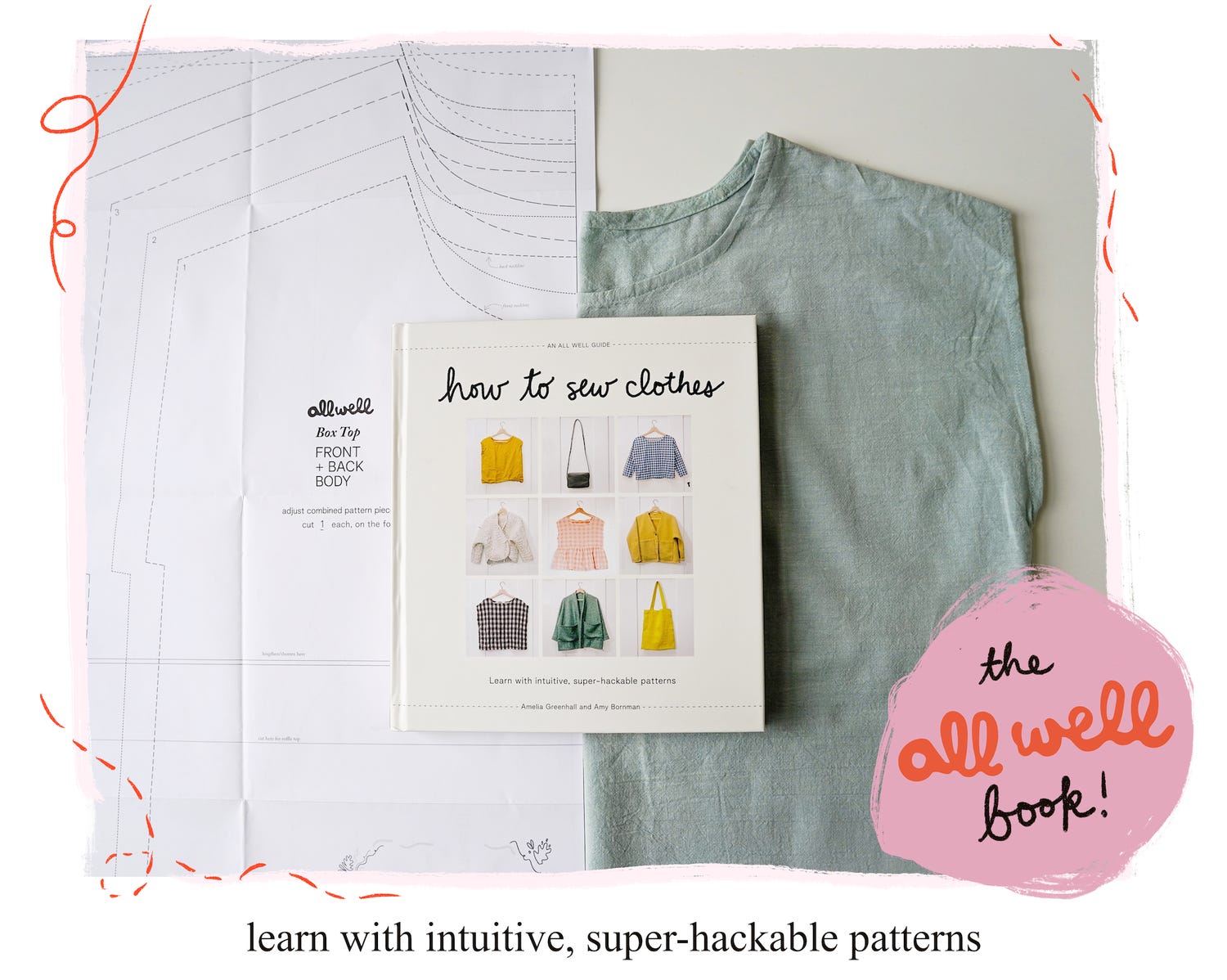 Introducing the all well book, How To Sew Clothes!!!