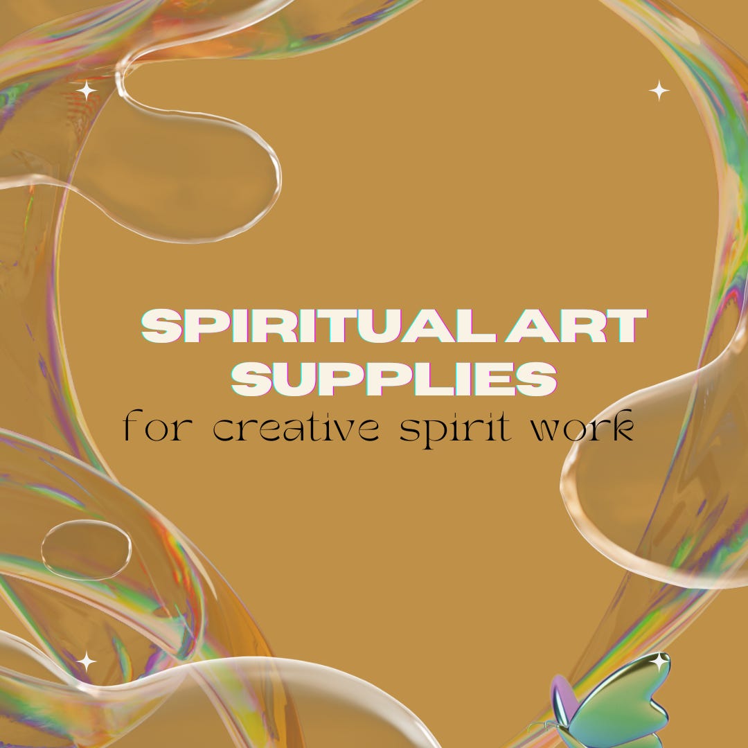 Spiritual Art Supplies from Creative Spirit Work