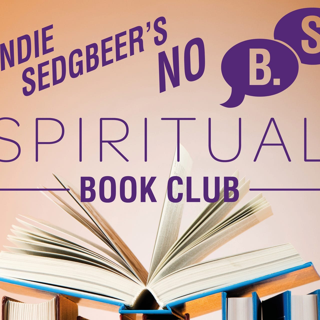 The No BS Spiritual Book Club logo