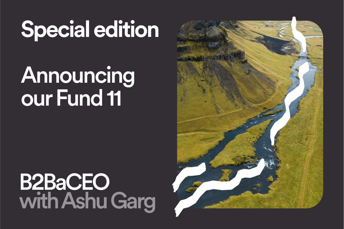 Thirty years of betting on day zero - B2BaCEO by Ashu Garg