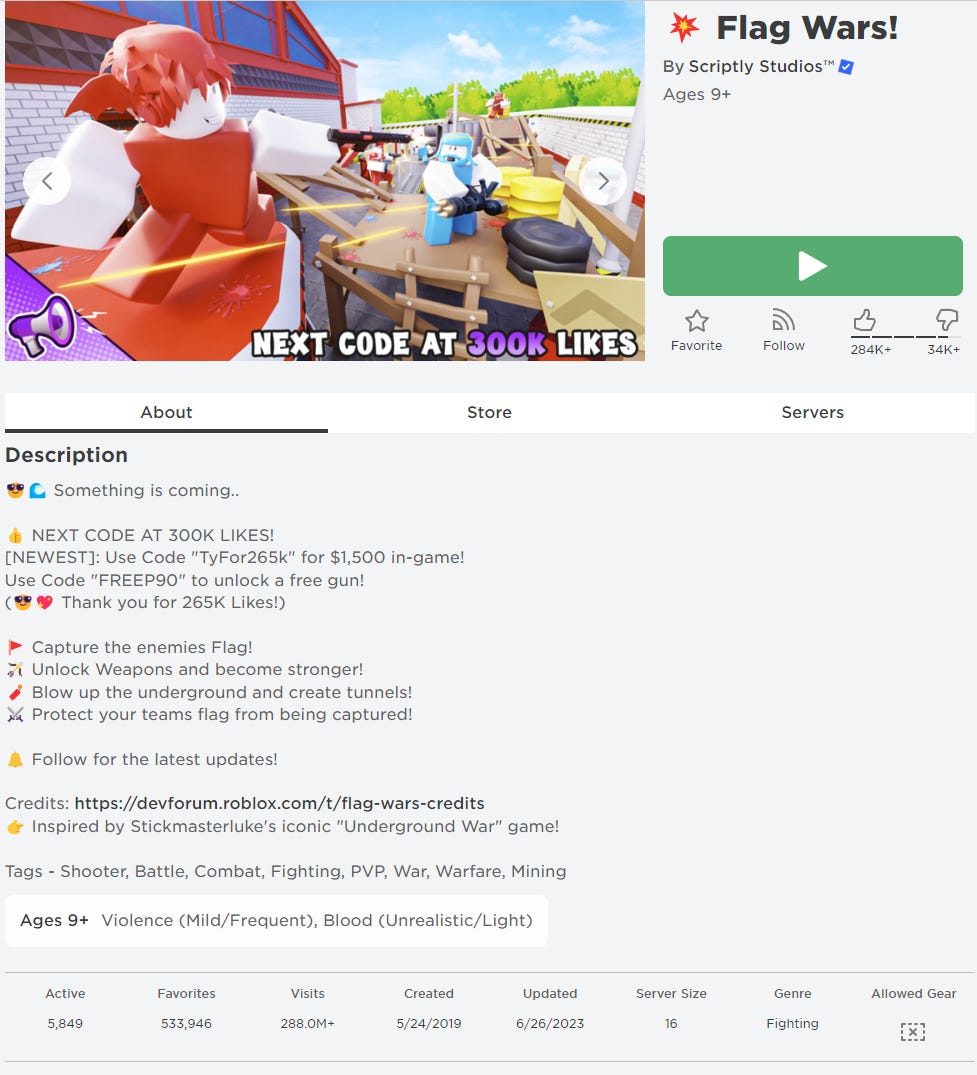 Roblox launches new 17+ age category