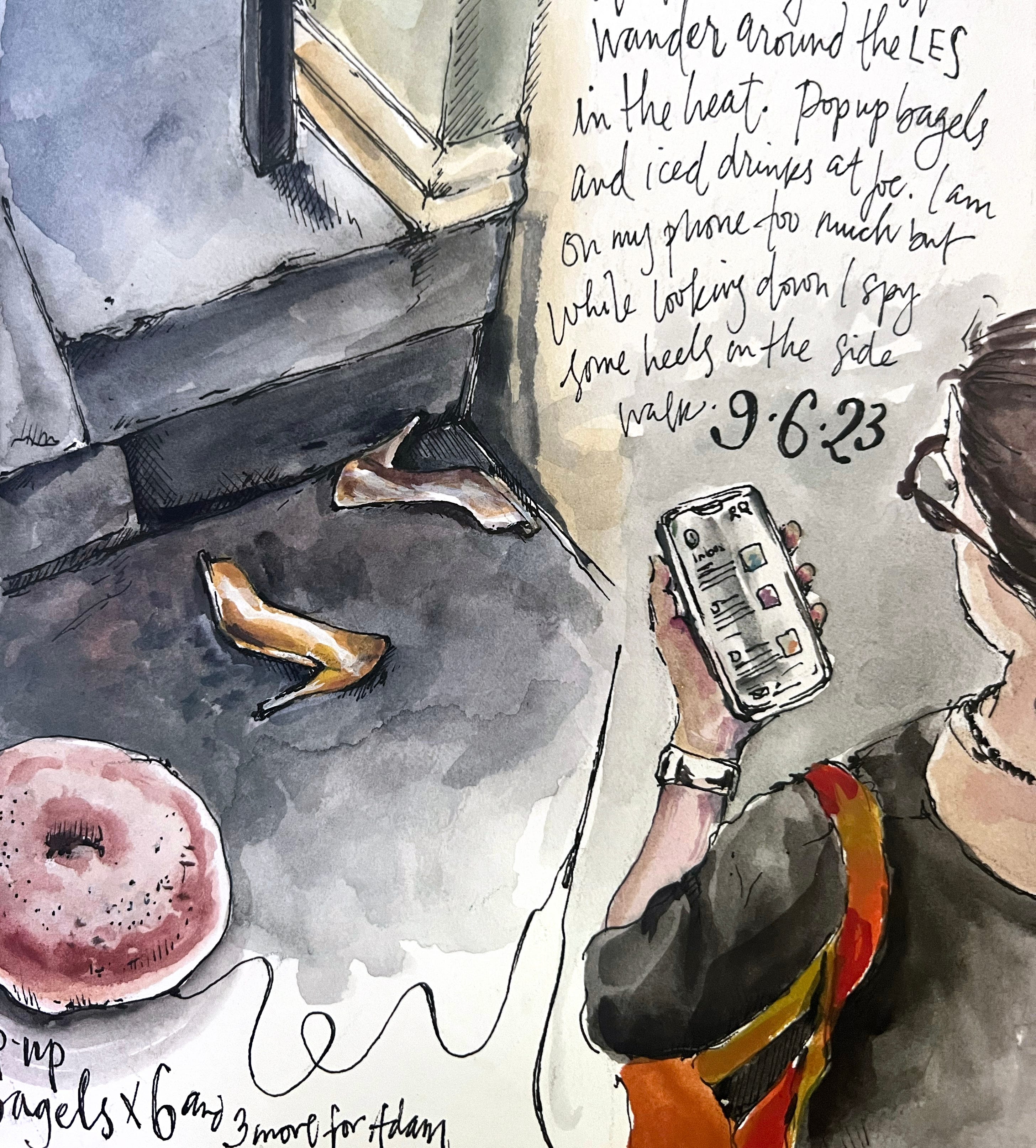 Sketchbook Wandering : Studying: Sketching and Watercolor Painting