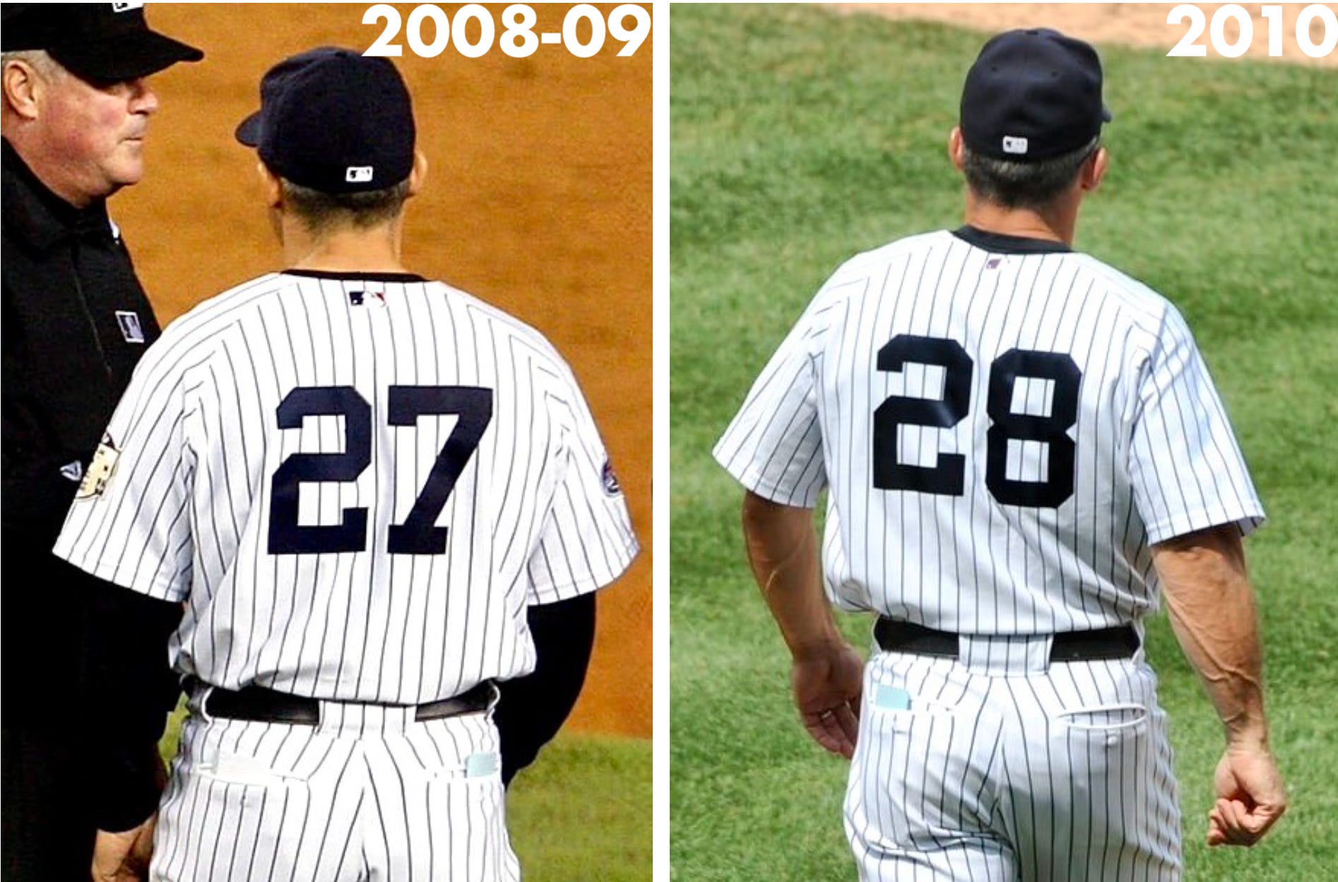 Yankees want to stop issuing jersey numbers to manager/coaches