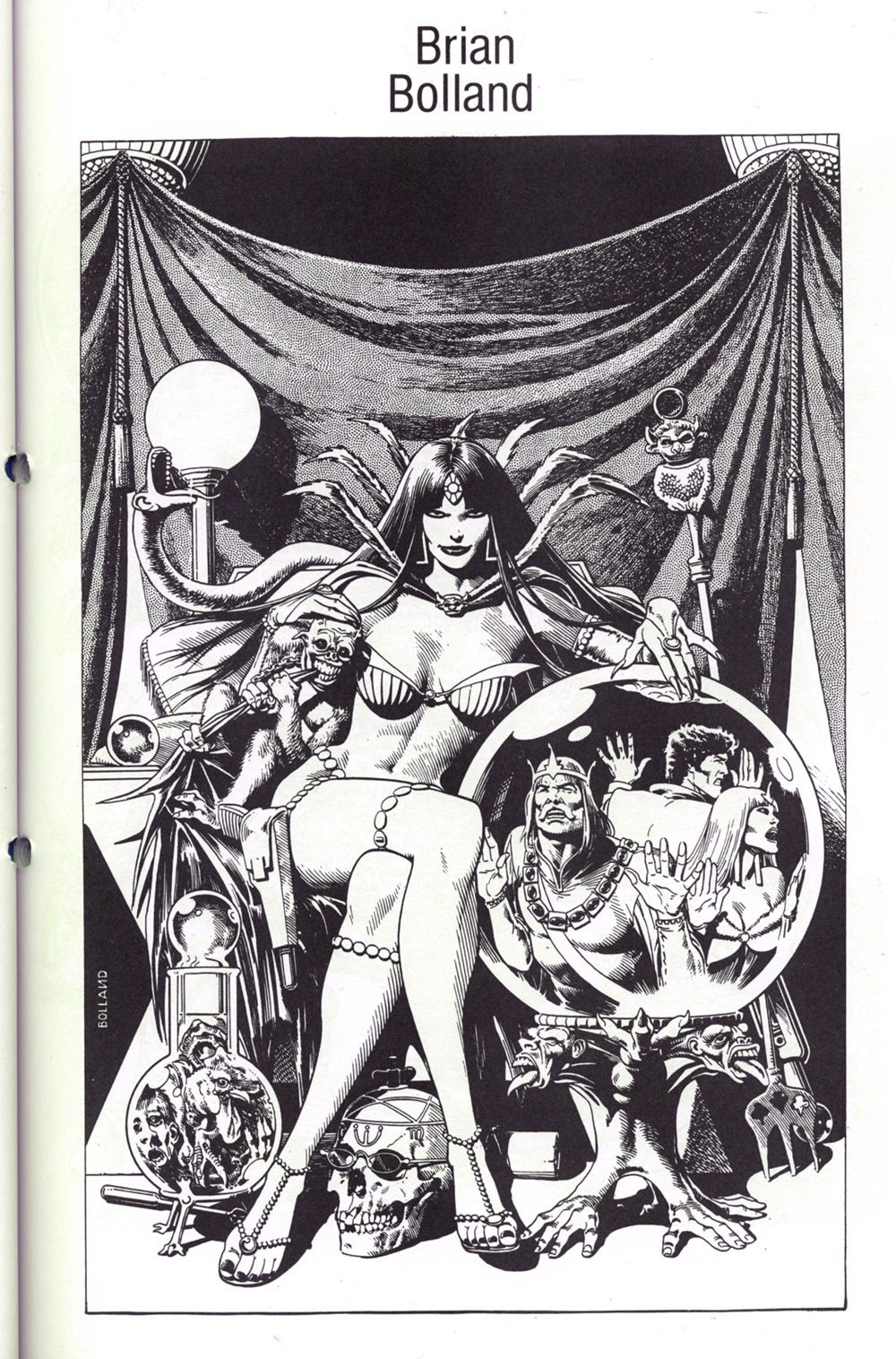 The Cuttings File #1. Brian Bolland - by Steve Cook
