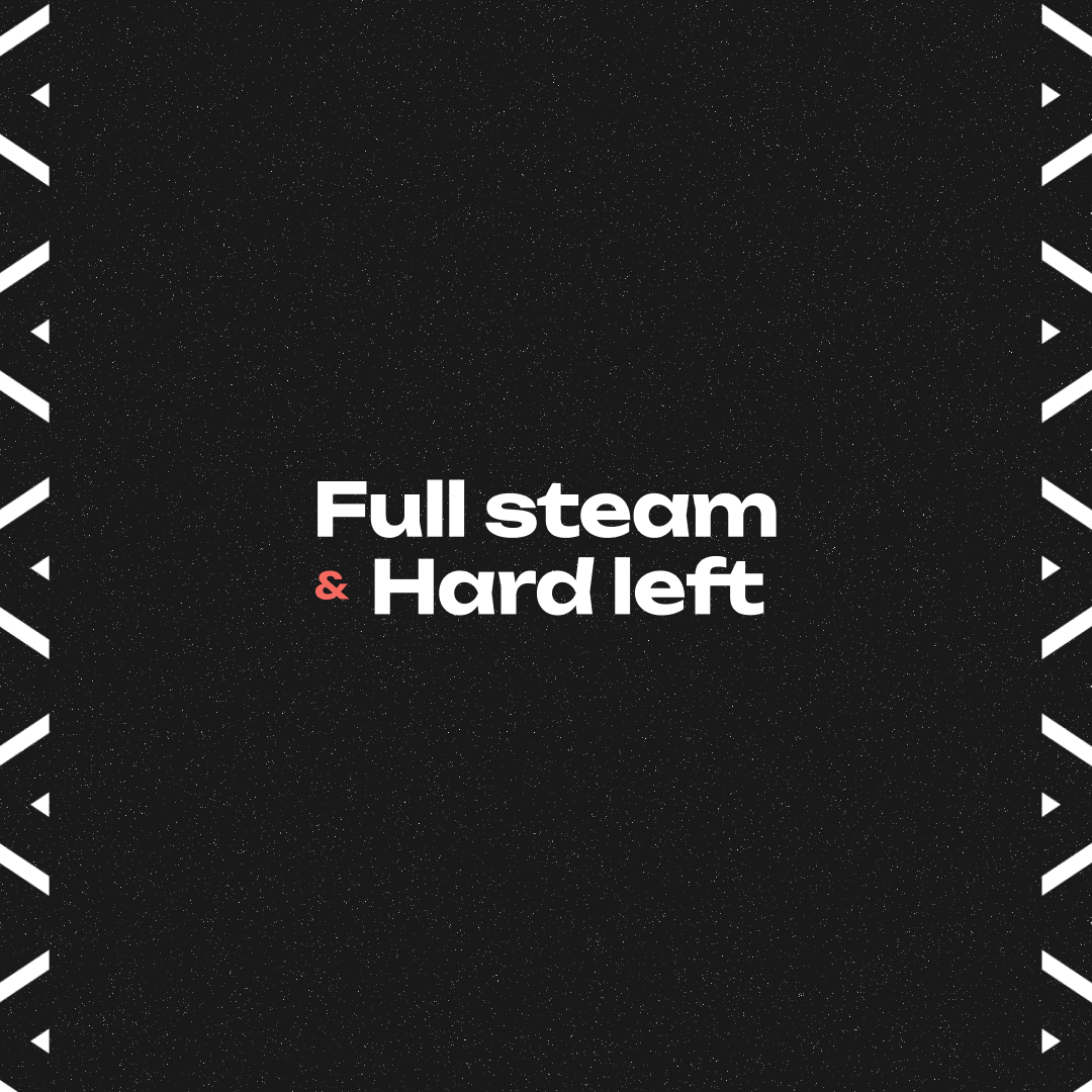 Full Steam & Hard Left  logo