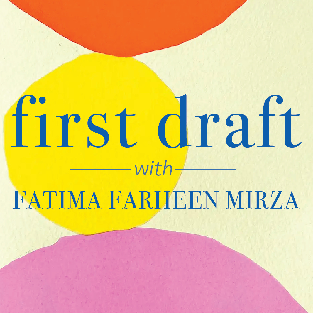 First Draft with Fatima Farheen Mirza logo