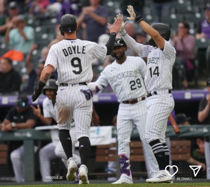 MLB Colorado Rockies Baseball Can't Stop Vs Colorado Rockies