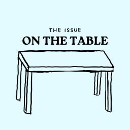 the issue on the table logo