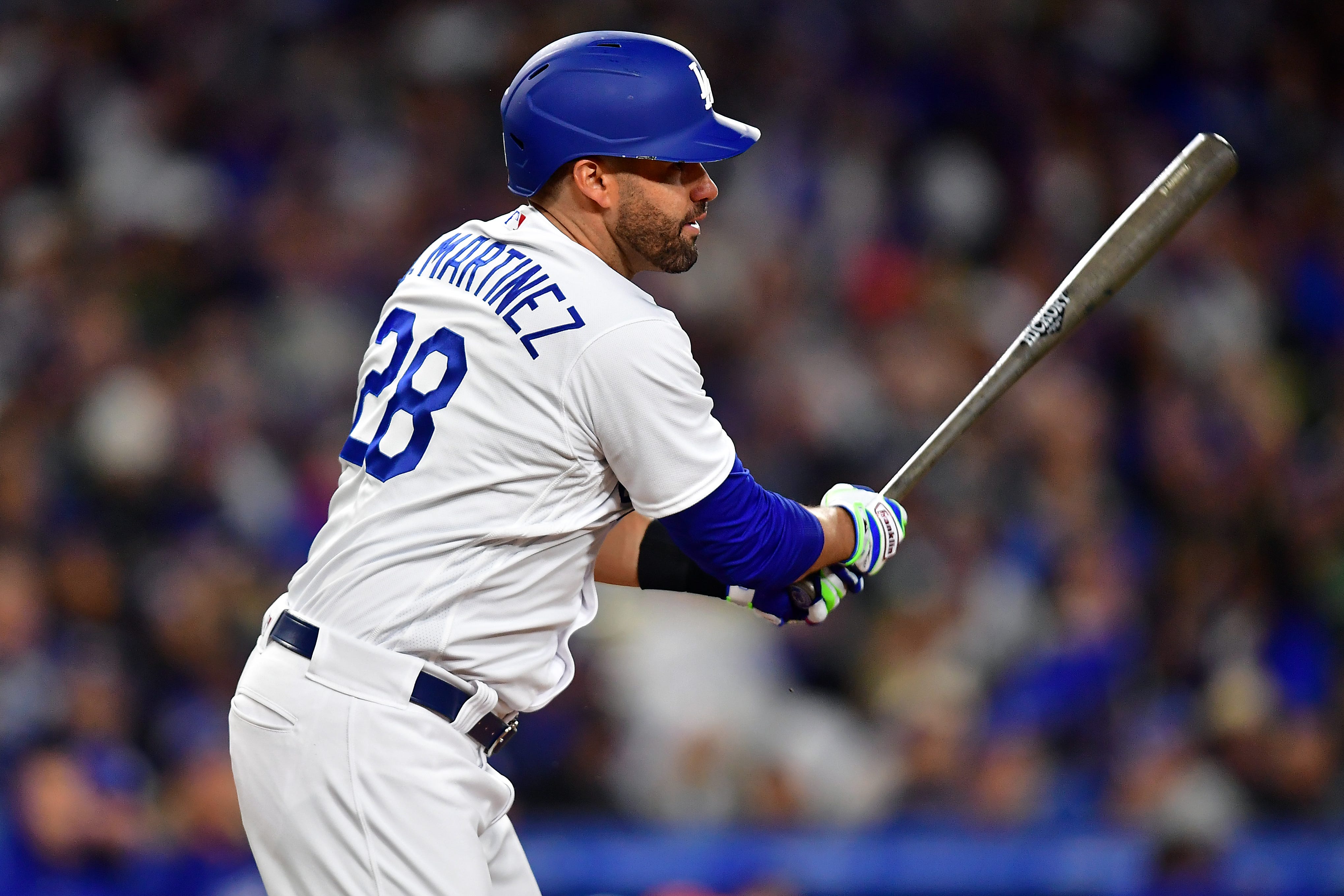 Dodger Blue on X: Miguel Vargas joined J.D. Martinez for an