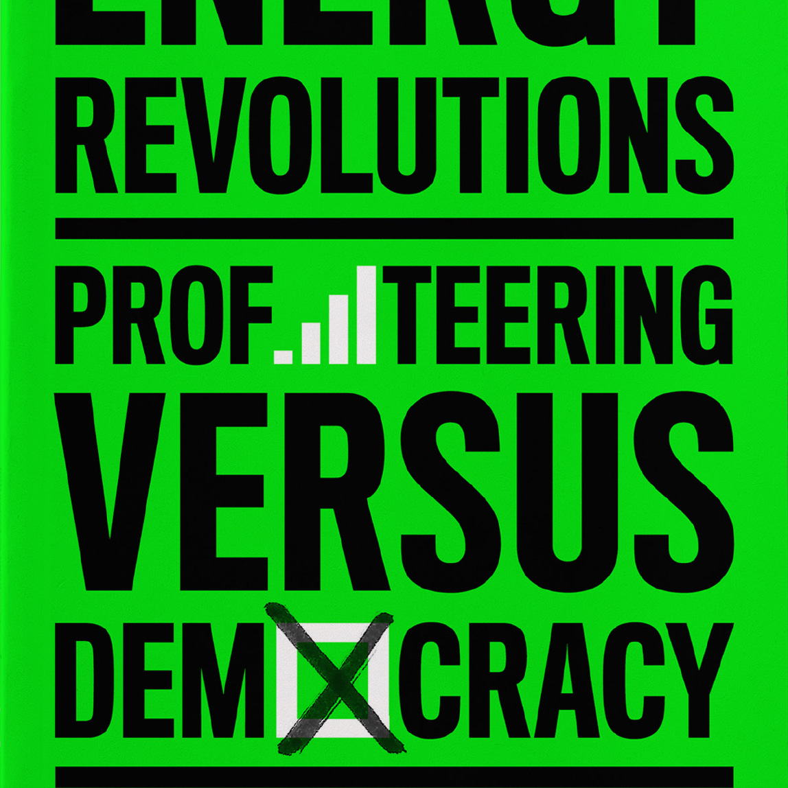 Artwork for Energy Revolutions by David Toke