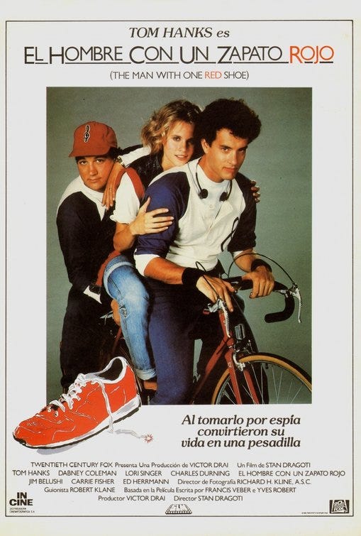 The Man with One Red Shoe (1985) - IMDb