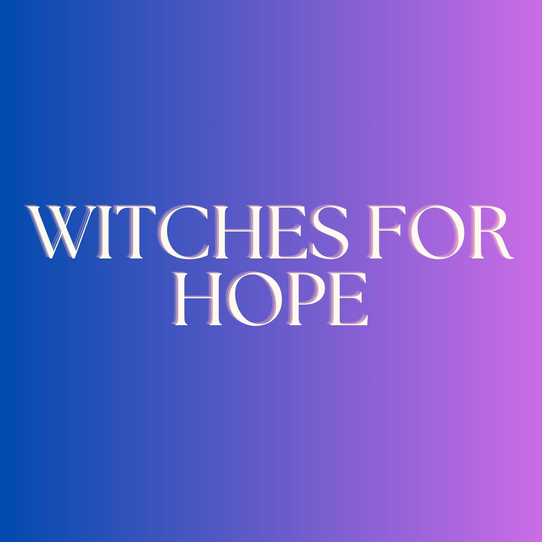 Witches For Hope