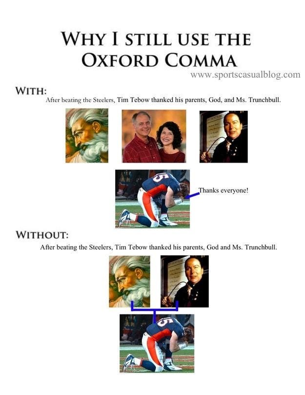 Memes, Tips, And The Oxford Comma - By Shannon Guerra