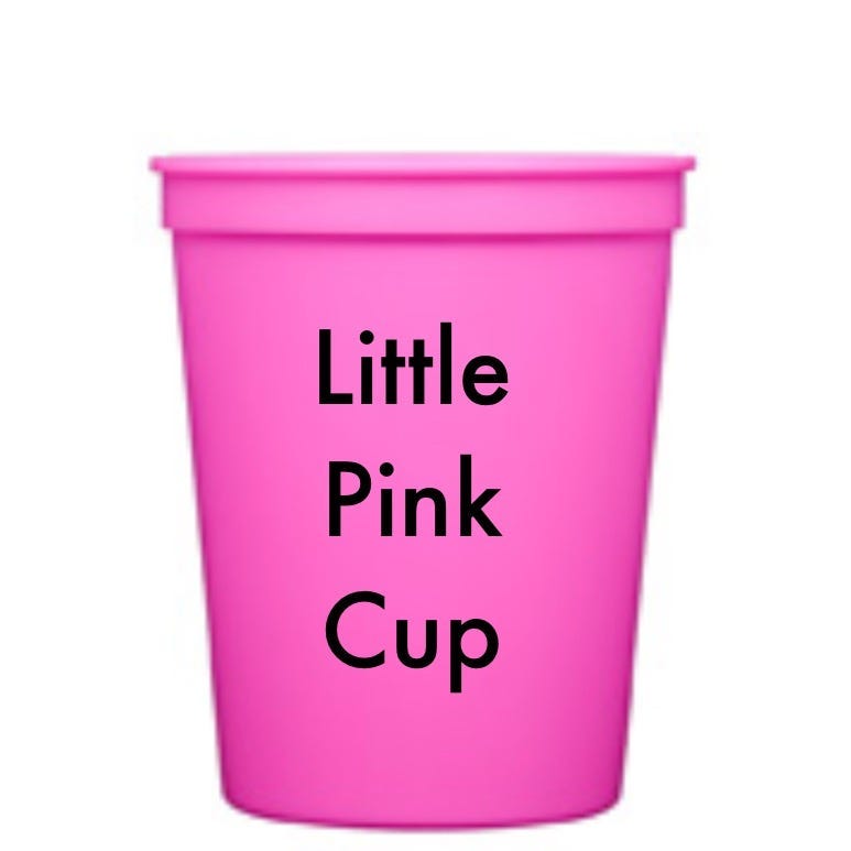 Little Pink Cup Writings’ Substack logo