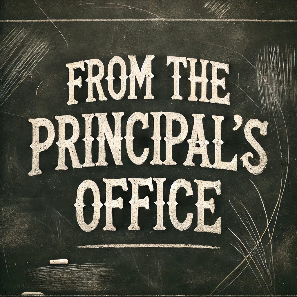 From the Principal's Office logo