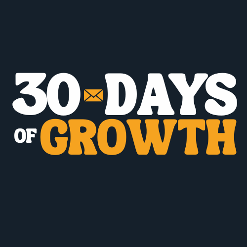 Growth in Reverse // 30 Days of Growth logo