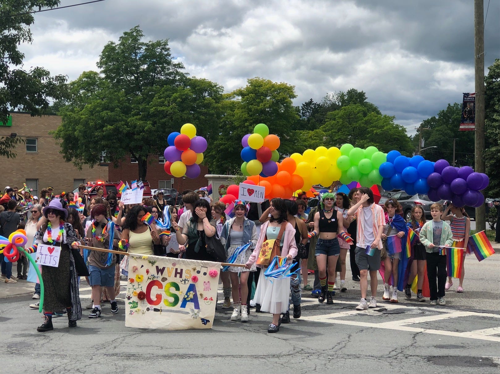 Sun and Mostly Optimism at Warwick Pride Day