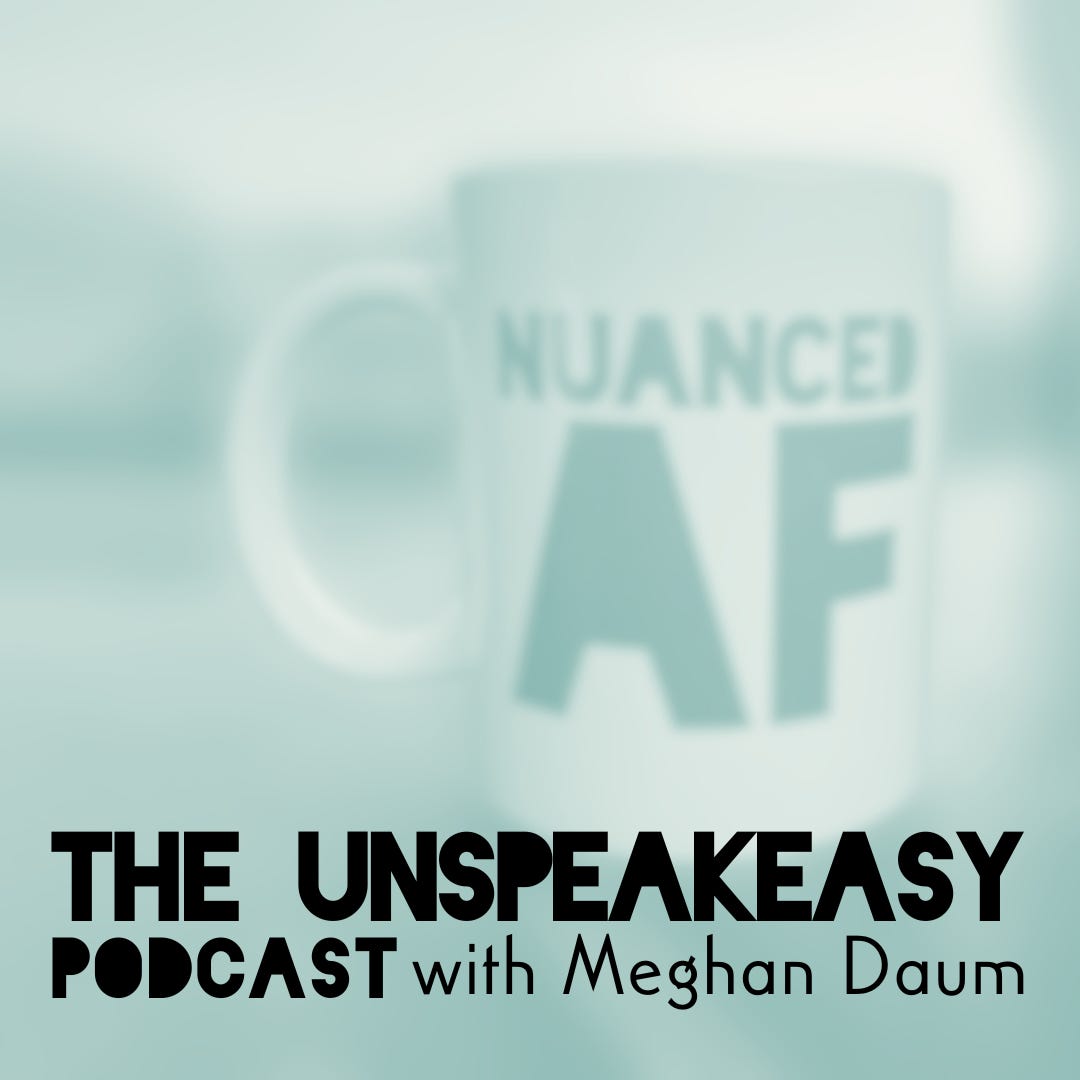 The Unspeakeasy with Meghan Daum logo