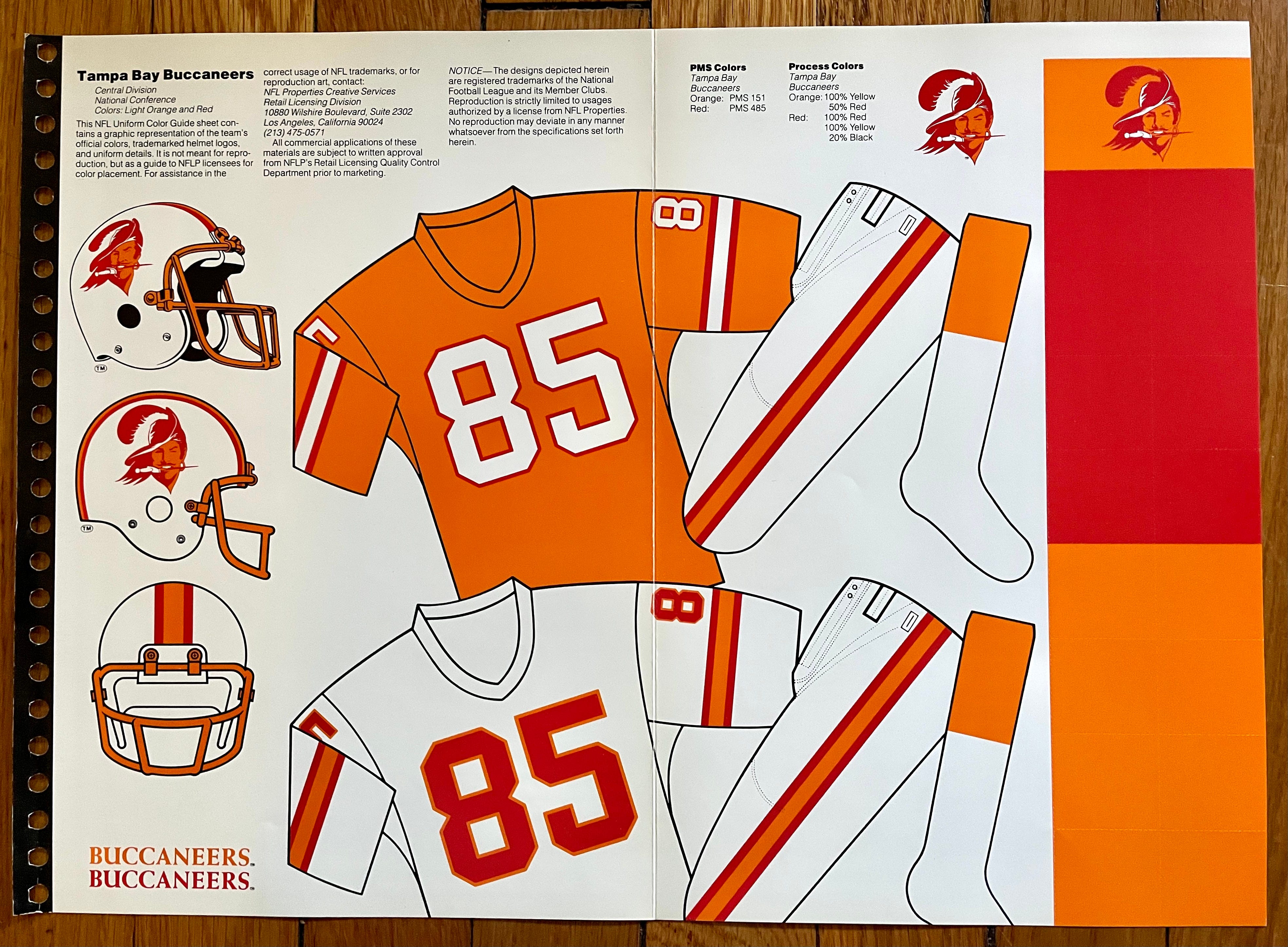 A Deep Dive on the Buccaneers' Creamsicle Uniforms