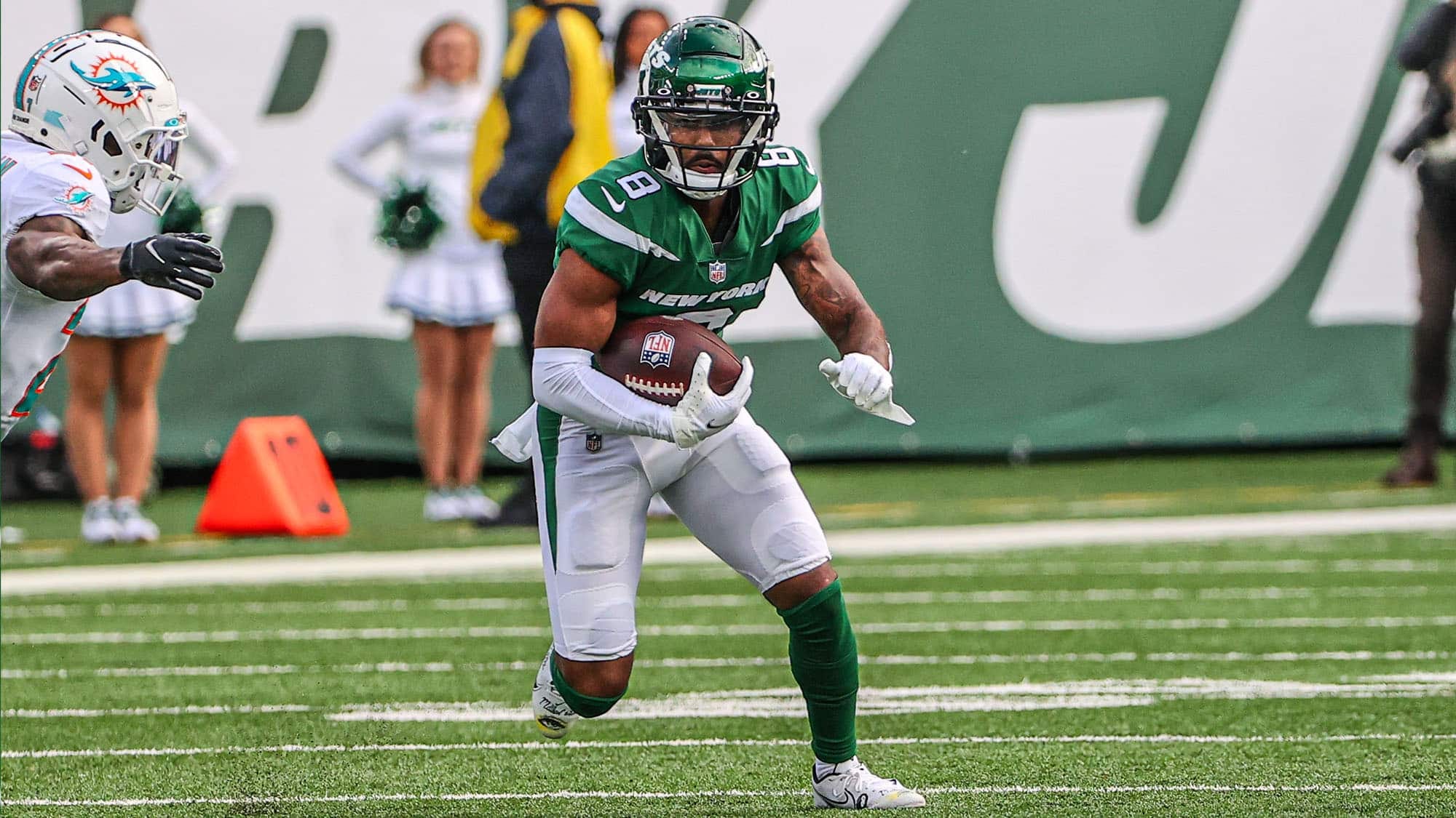 Elijah Moore Requests Trade, Jets Have No Plans To Move Him