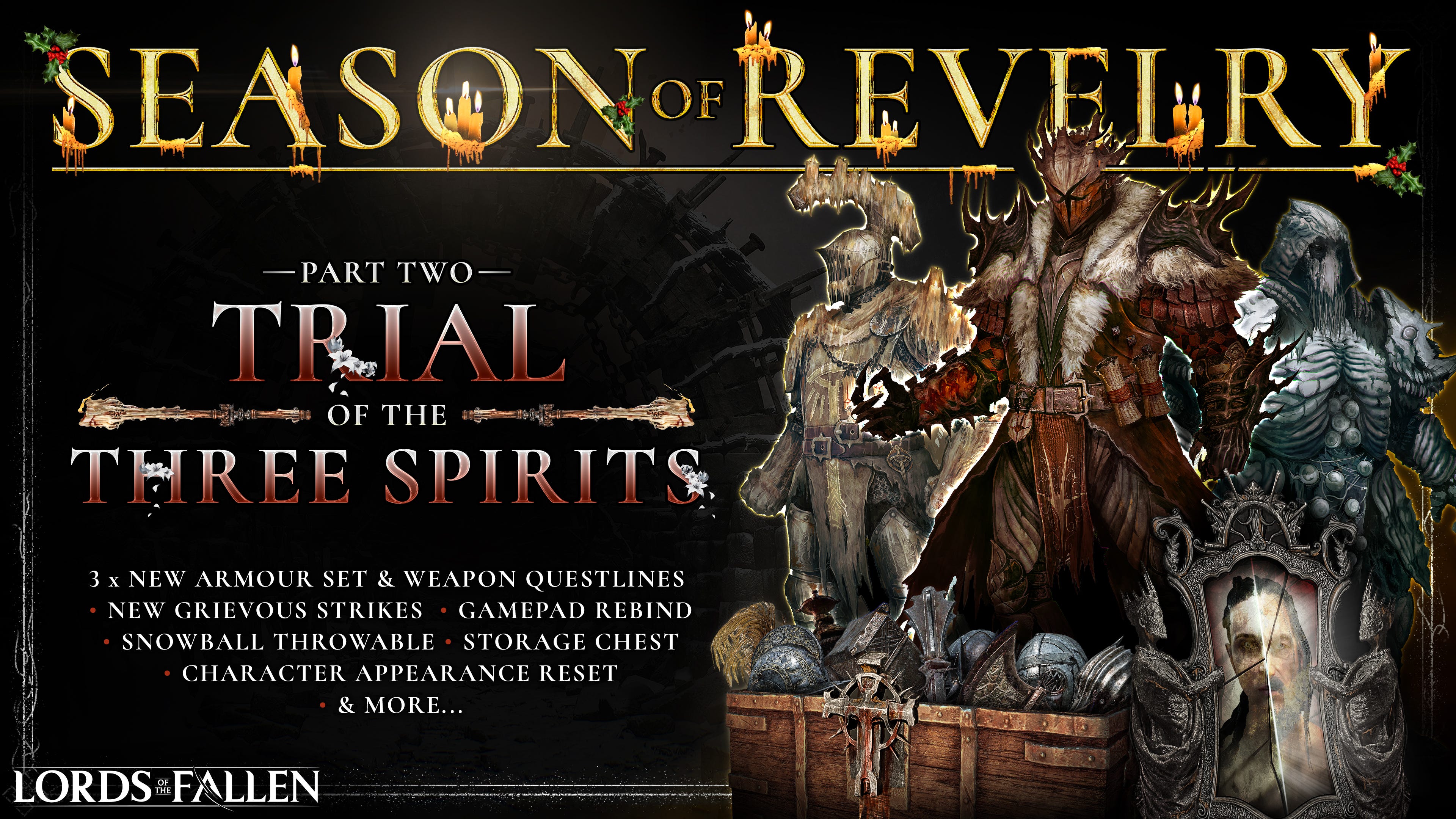 SEASON OF REVELRY is here! HUGE Patch 1.1.394