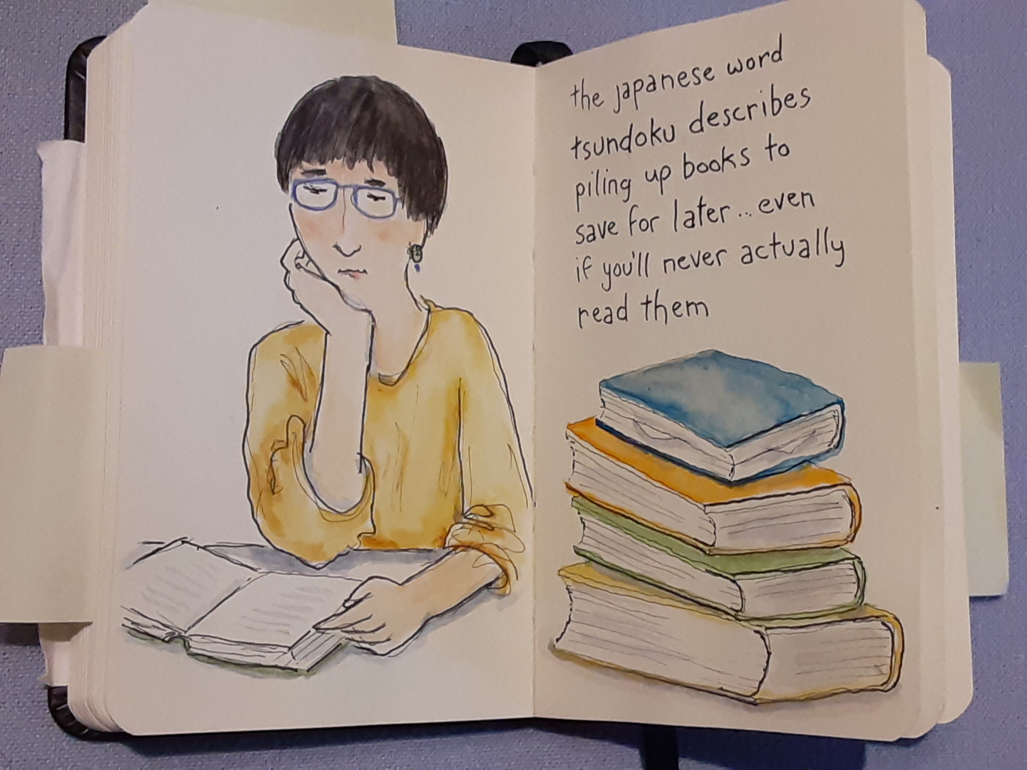 Feeding sketchbooks, notebooks - by Sue Clancy