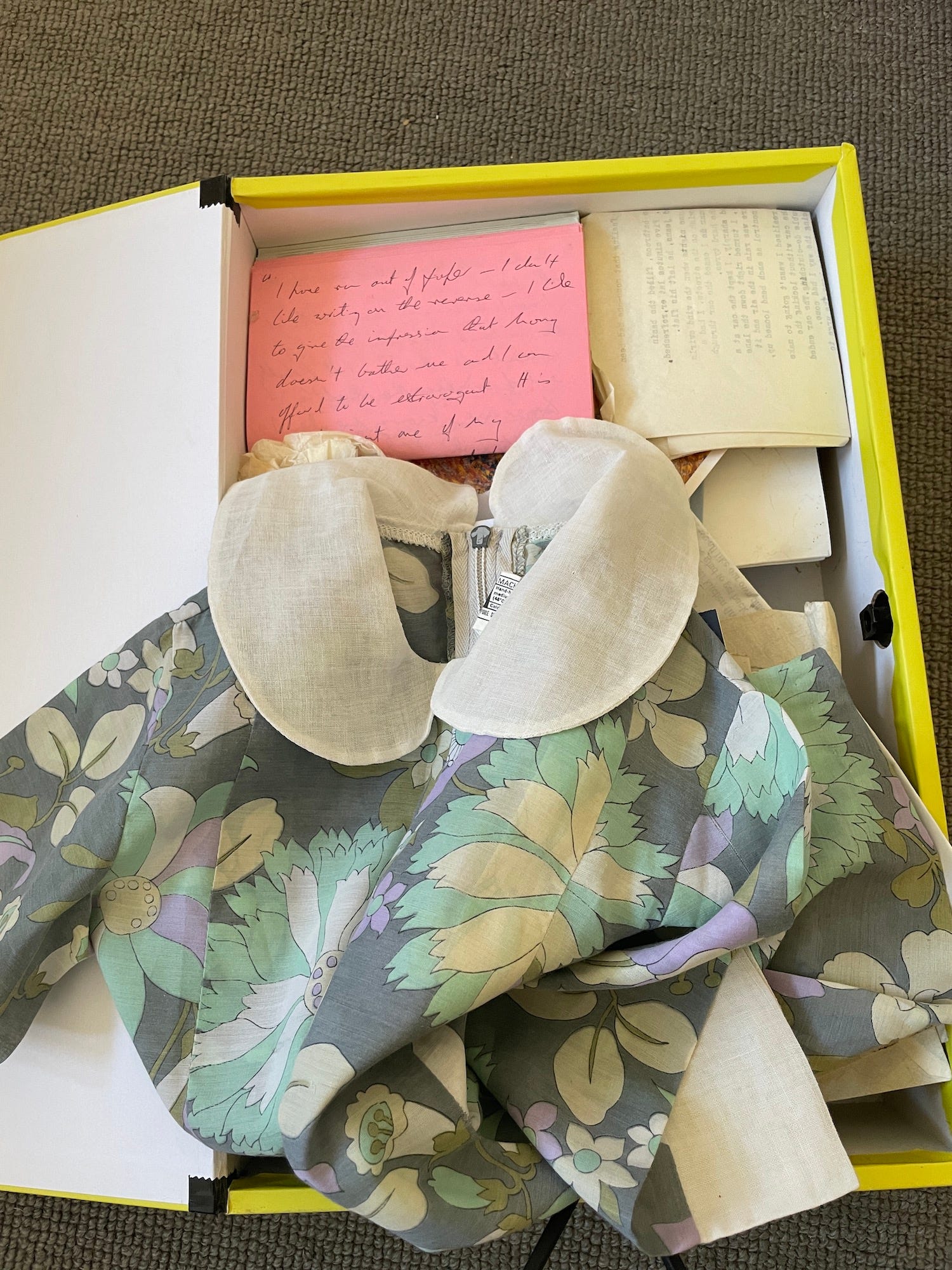 Should you let go of old letters?